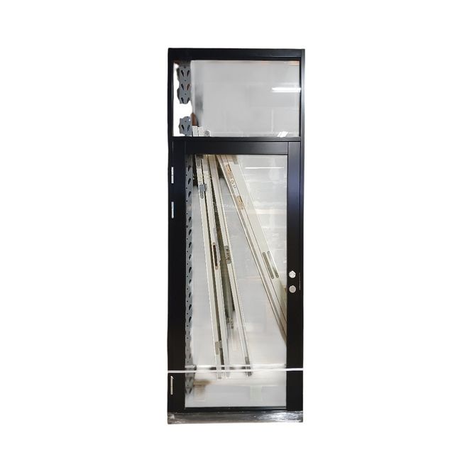 Hovedbilde Moelven Modus ID Flush Front - glassdør, sort, ...