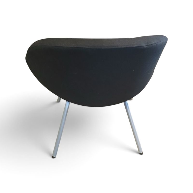 Helland loungestol, sort