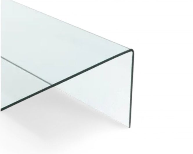 Hovedbilde Designbord i glass (90x90 cm)
