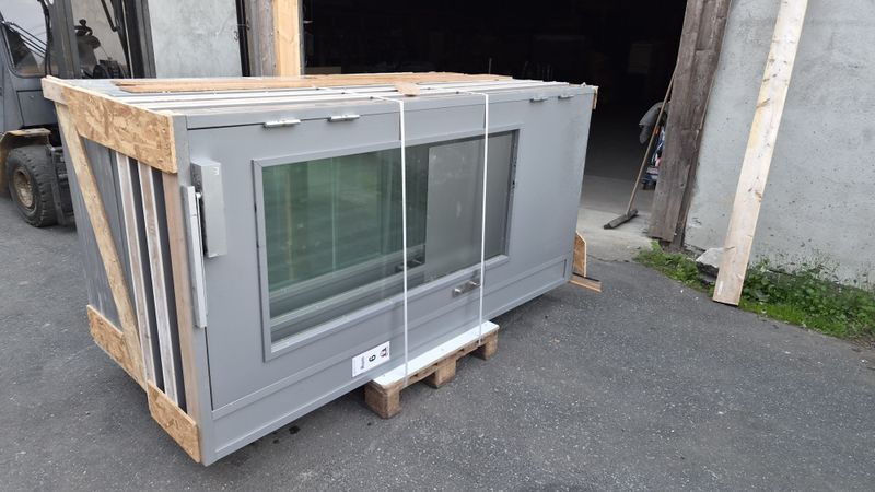 Time glassvegger, brannklasse F30