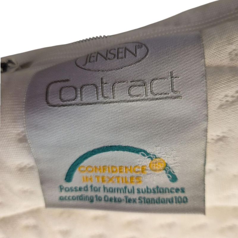 Jensen Contract dobbelseng 180x200cm m/overmadrass, sort