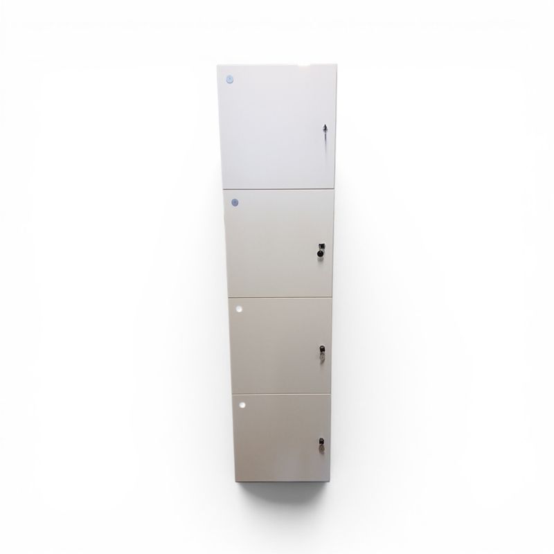 Techo lukeskap 4 rom, hvit